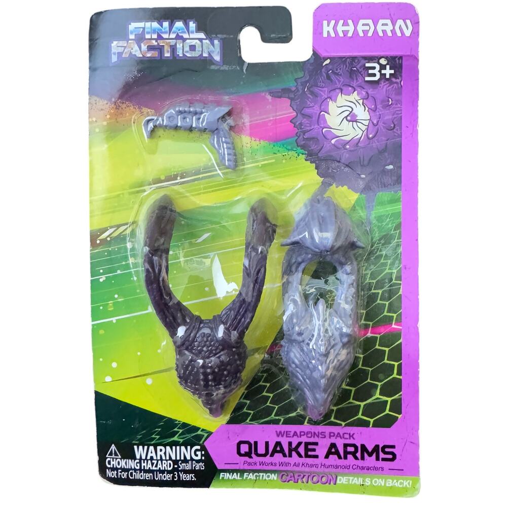 Final Faction Kharn Quake Arms Action Figure Weapons‎ Pack